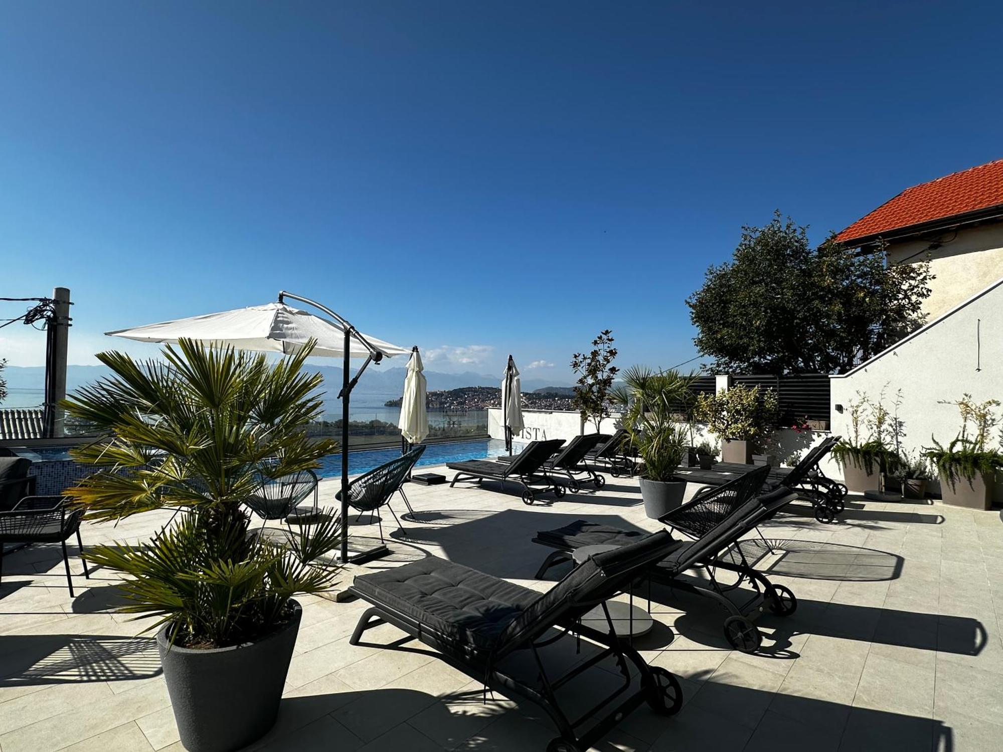 La Vista Luxury Villa Ohrid Exteriör bild