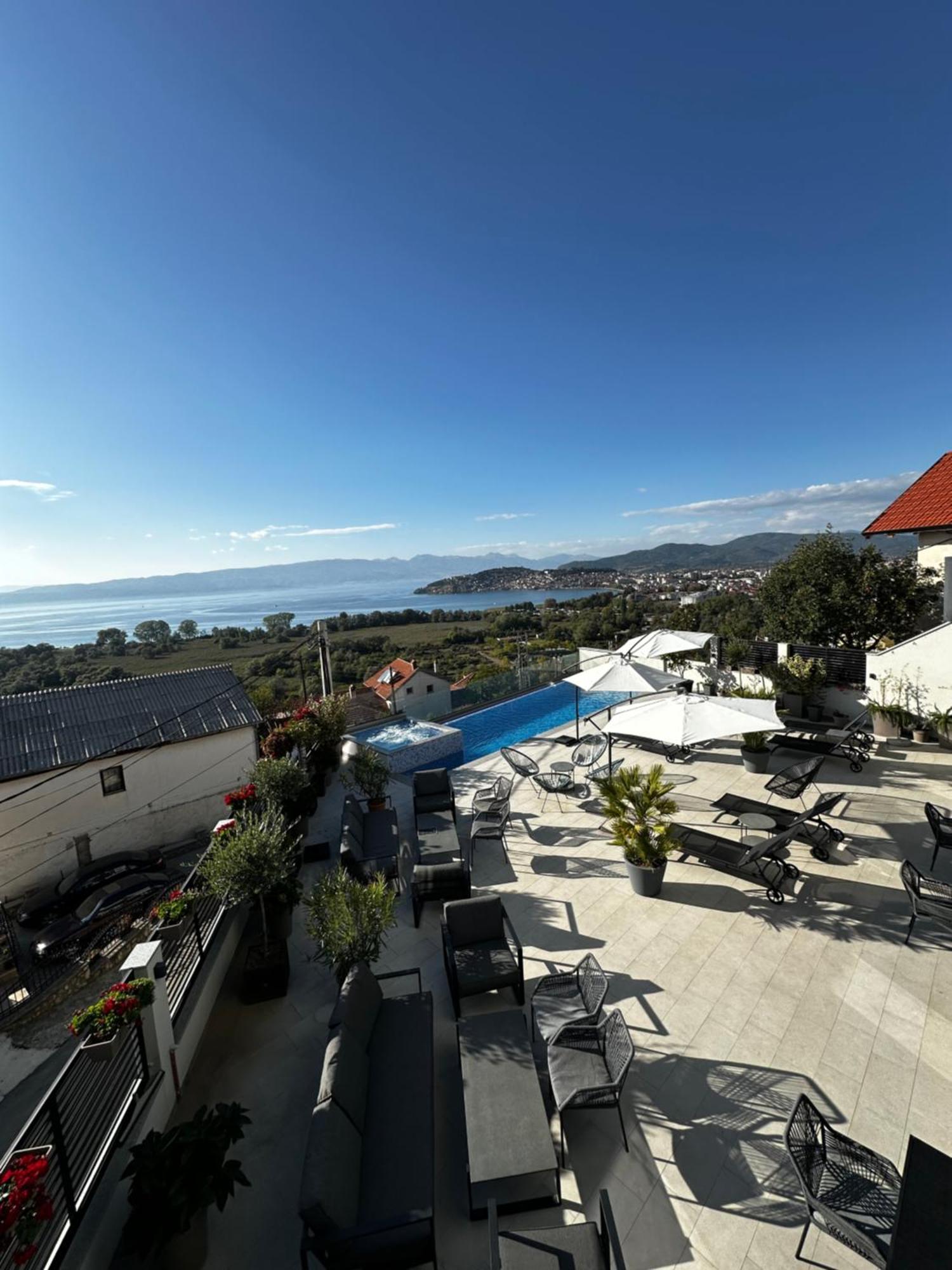 La Vista Luxury Villa Ohrid Exteriör bild