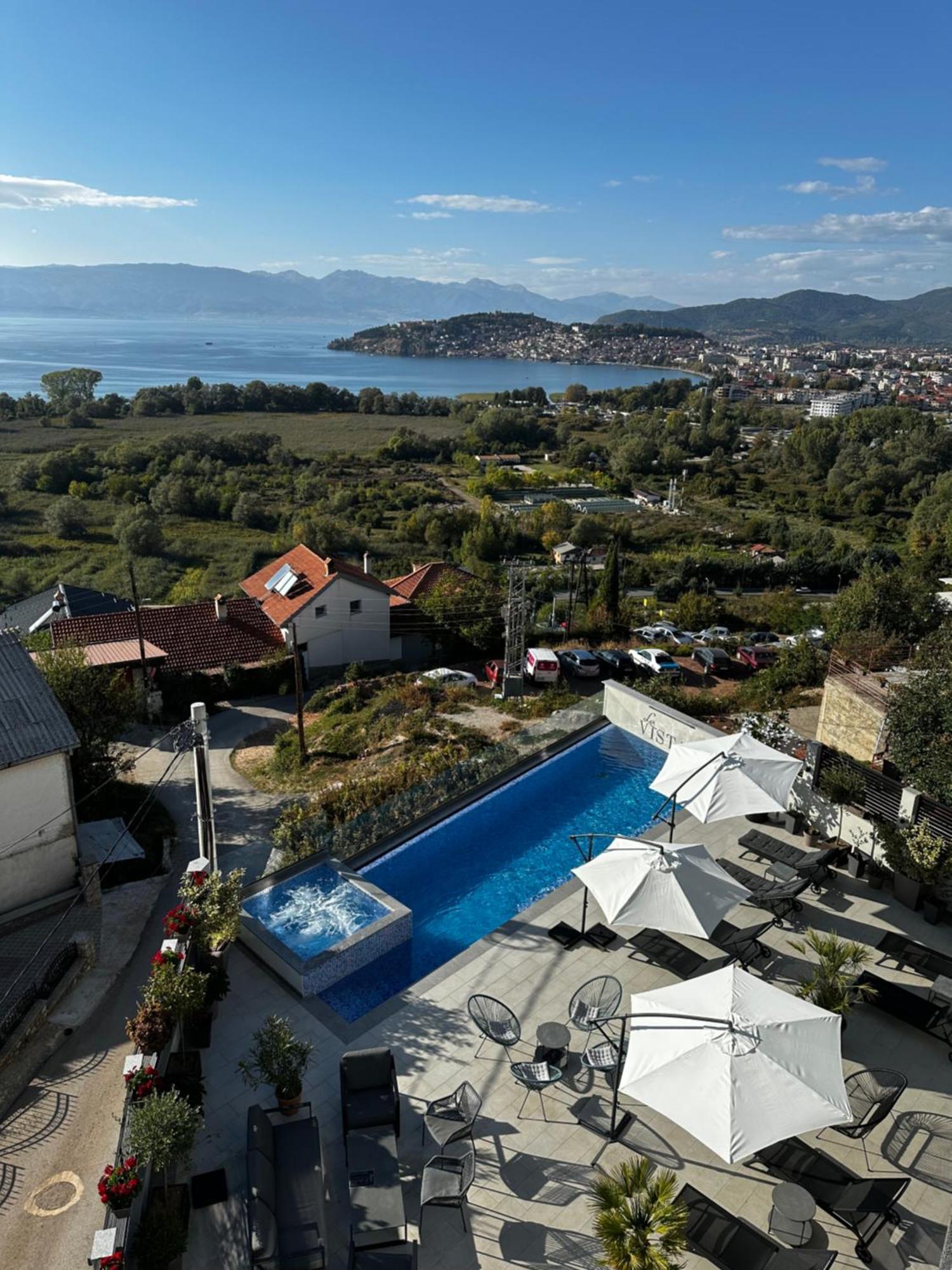 La Vista Luxury Villa Ohrid Exteriör bild