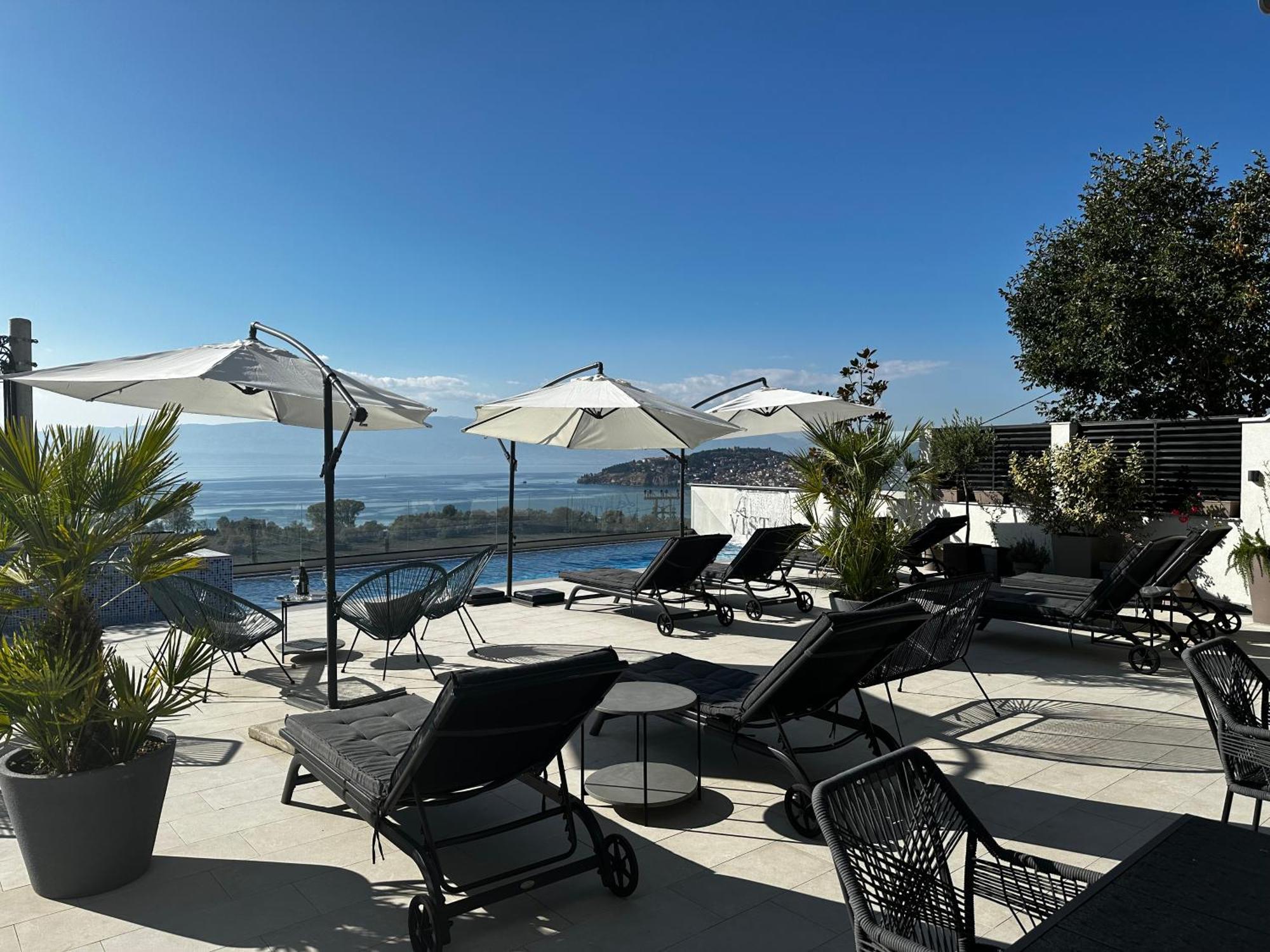 La Vista Luxury Villa Ohrid Exteriör bild