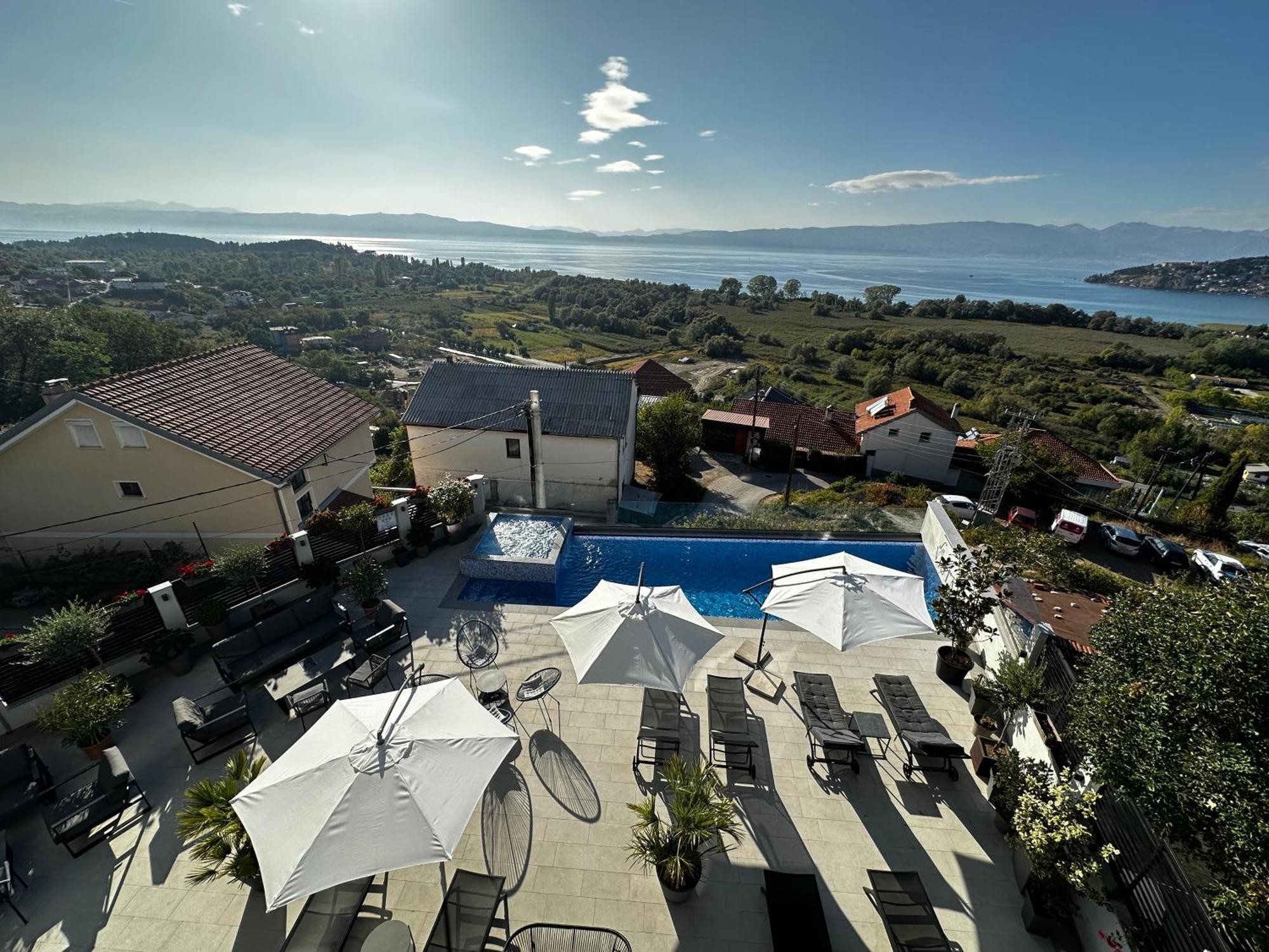 La Vista Luxury Villa Ohrid Exteriör bild