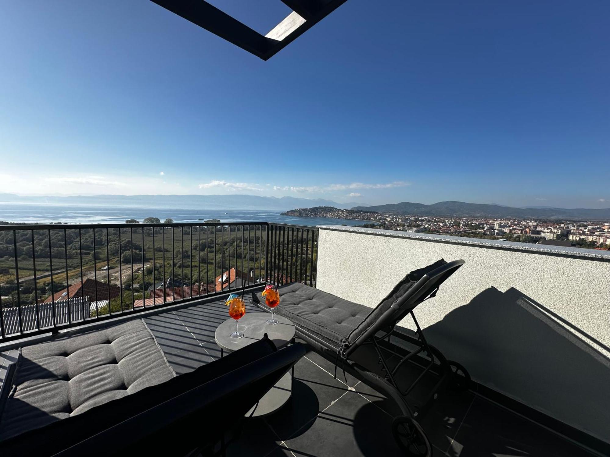 La Vista Luxury Villa Ohrid Exteriör bild